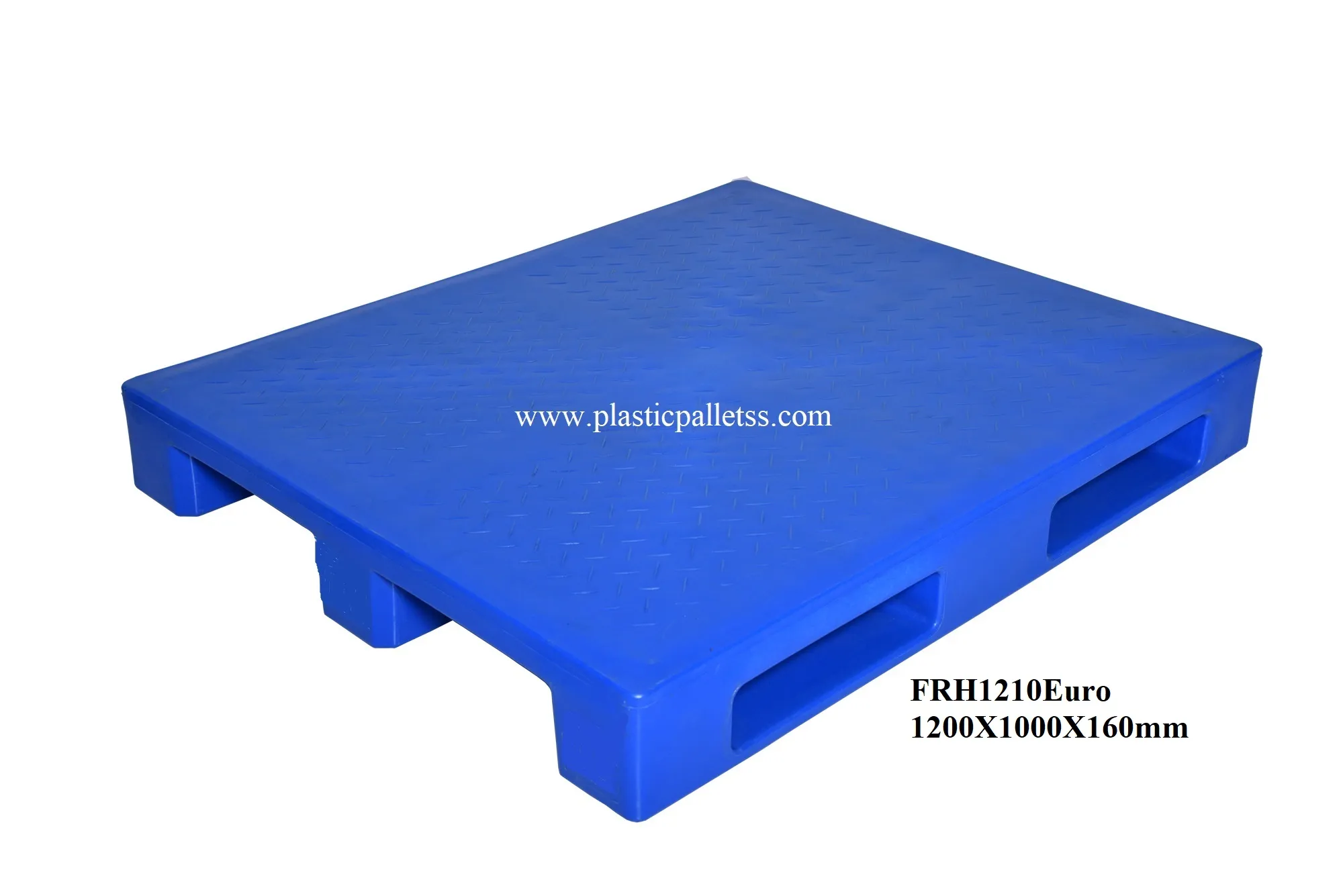 FRH1210-Euro - Roto Moulded Pallets plastic pallet size 1200mm x 1000mm x 160mm export-ready, durable, suitable for UAE logistics